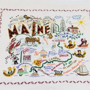 Catstudio 2013 Handmade “ Maine “ Dish Towel